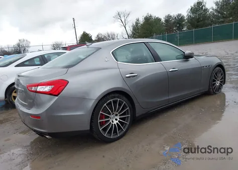 2017 Maserati Ghibli S Q4 z USA, uszkodzony, nr VIN ZAM57RTS4H1226613